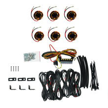 Load image into Gallery viewer, Cyclone-V2-Led---Rock-Light---6-Light-System---Amber---5W-Flood-Beam