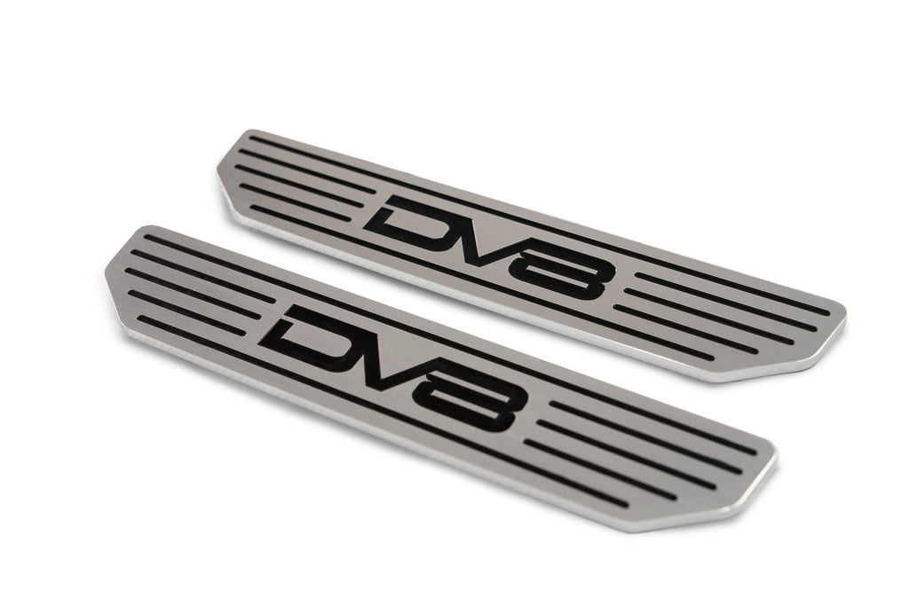 DV8 Offroad D-JL-180014-SIL4 Rear Sill Plates with DV8 Logo for Select Jeep Wrangler