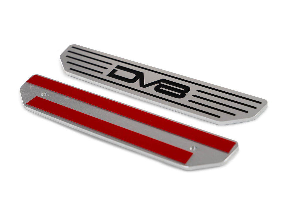 DV8 Offroad D-JL-180014-SIL4 Rear Sill Plates with DV8 Logo for Select Jeep Wrangler