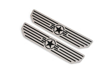 Load image into Gallery viewer, DV8 Offroad D-JL-180014-STR4 Rear Sill Plates with in.Since 1942 in. Logo for Select Jeep Wrangler
