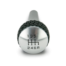 Load image into Gallery viewer, DV8 Offroad D-JP-180012-BL 6-Speed Shift Knob; Silver for Select Jeep Wrangler