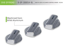 Load image into Gallery viewer, DV8 Offroad D-JP-180014-BL Climate Control Knobs for Select Jeep Wrangler
