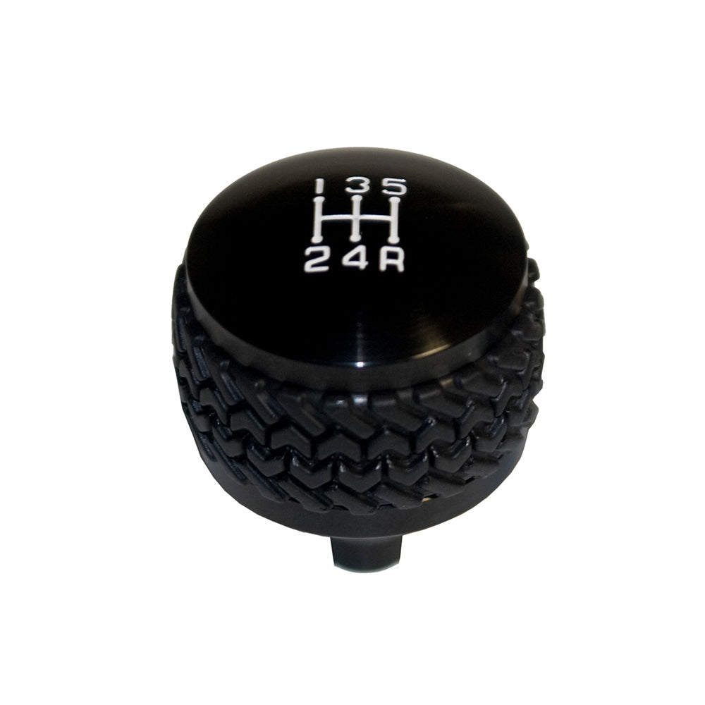 DV8 Offroad D-JP-180032-BK 5-Speed Shift Knob; Black for Select Jeep Wrangler