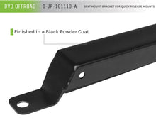 Load image into Gallery viewer, DV8 Offroad D-JP-181110-A Seat Mount Bracket for Select Jeep Wrangler, Jeep Wrangler JK