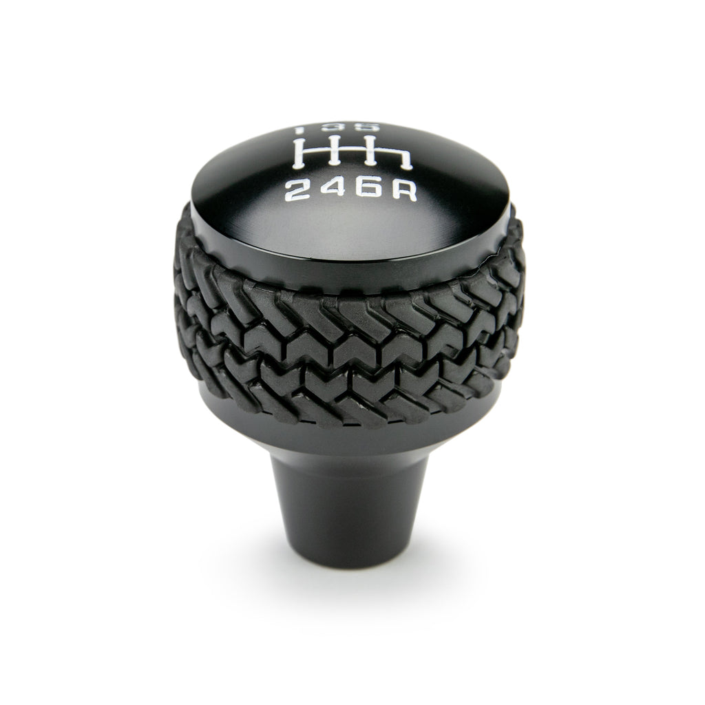 DV8 Offroad D-JP-181112-BK 6-Speed Shift Knob; Black for Select Jeep Wrangler, Jeep Wrangler JK