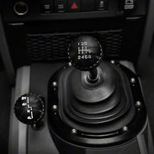 Load image into Gallery viewer, DV8 Offroad D-JP-181112-BK 6-Speed Shift Knob; Black for Select Jeep Wrangler, Jeep Wrangler JK