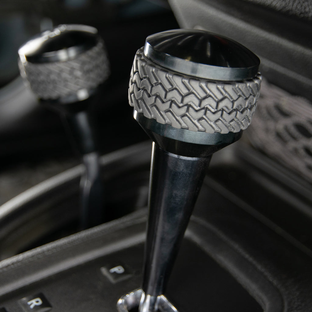 DV8 Offroad D-JP-181113-BK Auto Trans Shift Knob; Black for Select Jeep Wrangler, Jeep Wrangler JK