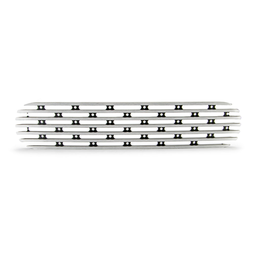 DV8 Offroad D-JP-190008-BRUSH Grill Inserts; 7-Pieces; Brushed for Select Jeep Wrangler, Jeep Wrangler JK