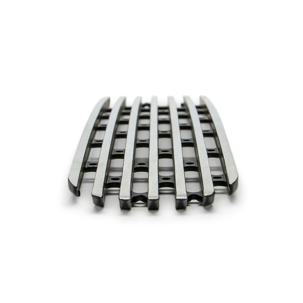 DV8 Offroad D-JP-190008-BRUSH Grill Inserts; 7-Pieces; Brushed for Select Jeep Wrangler, Jeep Wrangler JK