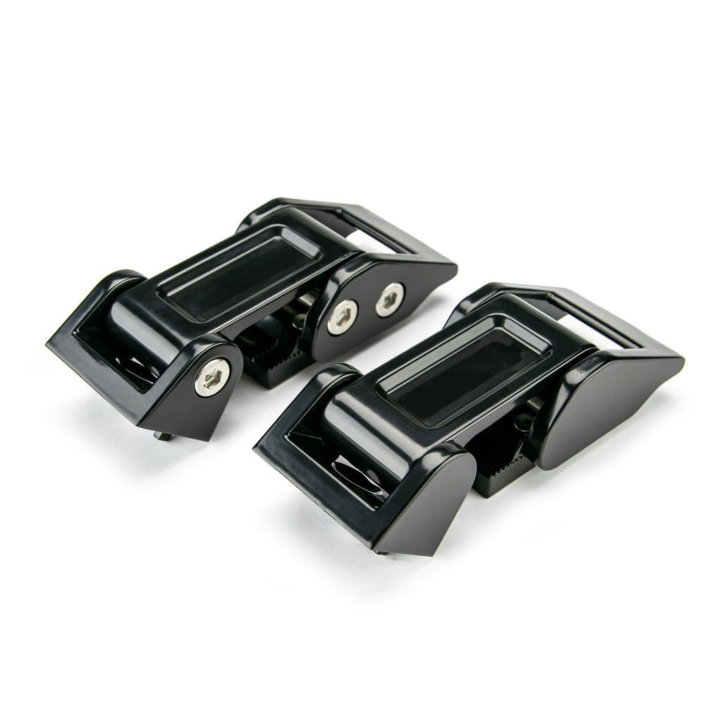 DV8 Offroad D-JP-190011-K Rocklaw Hood Catch System; Pair for Select Jeep Wrangler, Jeep Wrangler JK