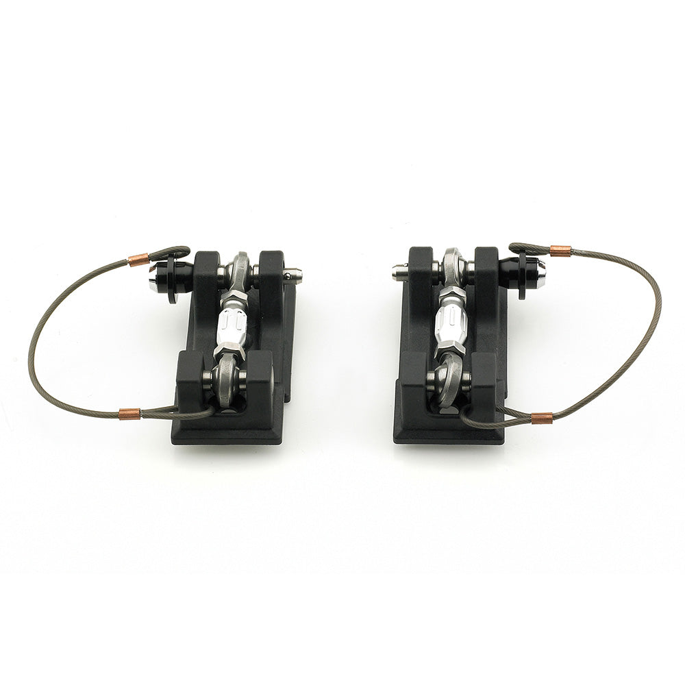 DV8 Offroad D-JP-190021-LK Locking Hood Hold Down; Pair for Select Jeep Wrangler