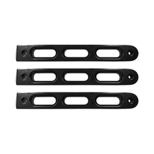 Load image into Gallery viewer, DV8 Offroad D-JP-190026-BK-3 Black Slot Door Handle Insert; 3-Pieces for Select Jeep Wrangler, Jeep Wrangler JK