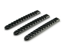 Load image into Gallery viewer, DV8 Offroad D-JP-190028-BK-3 Black Rail Door Handle Insert; 3-Pieces for Select Jeep Wrangler, Jeep Wrangler JK