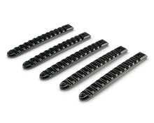 Load image into Gallery viewer, DV8 Offroad D-JP-190028-BK-5 Black Rail Door Handle Insert; 5-Pieces for Select Jeep Wrangler, Jeep Wrangler JK