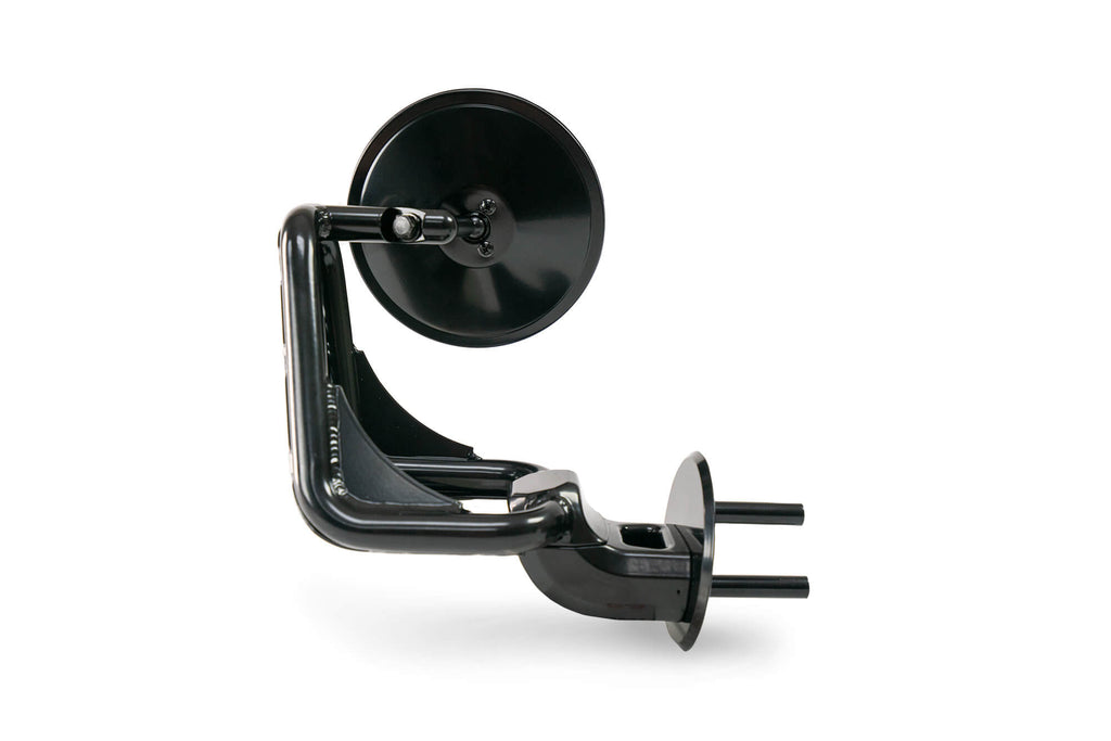 DV8 Offroad D-JP-190050-B Tubular Mirrors; Black for Select Jeep Wrangler, Jeep Wrangler JK