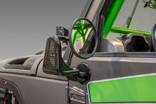 Load image into Gallery viewer, DV8 Offroad D-JP-190050-B Tubular Mirrors; Black for Select Jeep Wrangler, Jeep Wrangler JK