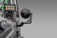 Load image into Gallery viewer, DV8 Offroad D-JP-190050-B Tubular Mirrors; Black for Select Jeep Wrangler, Jeep Wrangler JK