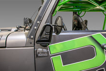 Load image into Gallery viewer, DV8 Offroad D-JP-190050-B Tubular Mirrors; Black for Select Jeep Wrangler, Jeep Wrangler JK