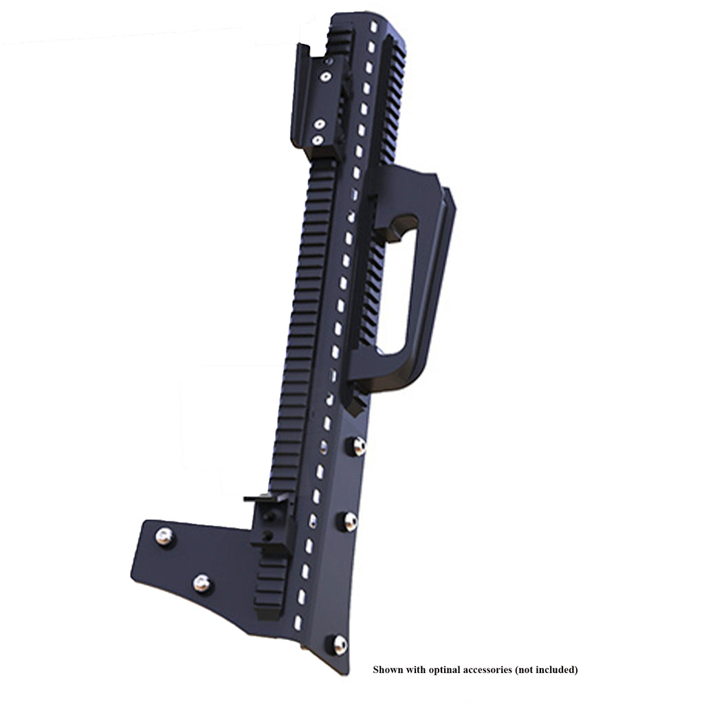 DV8 Offroad D-JP-190052-PIL Picatinny A-Pillar Mounted Rail System for Select Jeep Wrangler, Jeep Wrangler JK