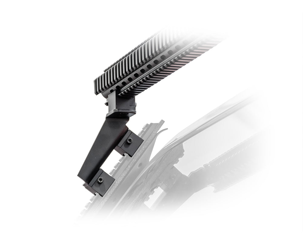 DV8 Offroad D-JP-190053-RF Picatinny Roof Rail Mounted System for Select Jeep Wrangler, Jeep Wrangler JK