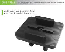 Load image into Gallery viewer, DV8 Offroad D-JP-190054-GP Go Pro Mount Bracket for Select Jeep Wrangler, Jeep Wrangler JK