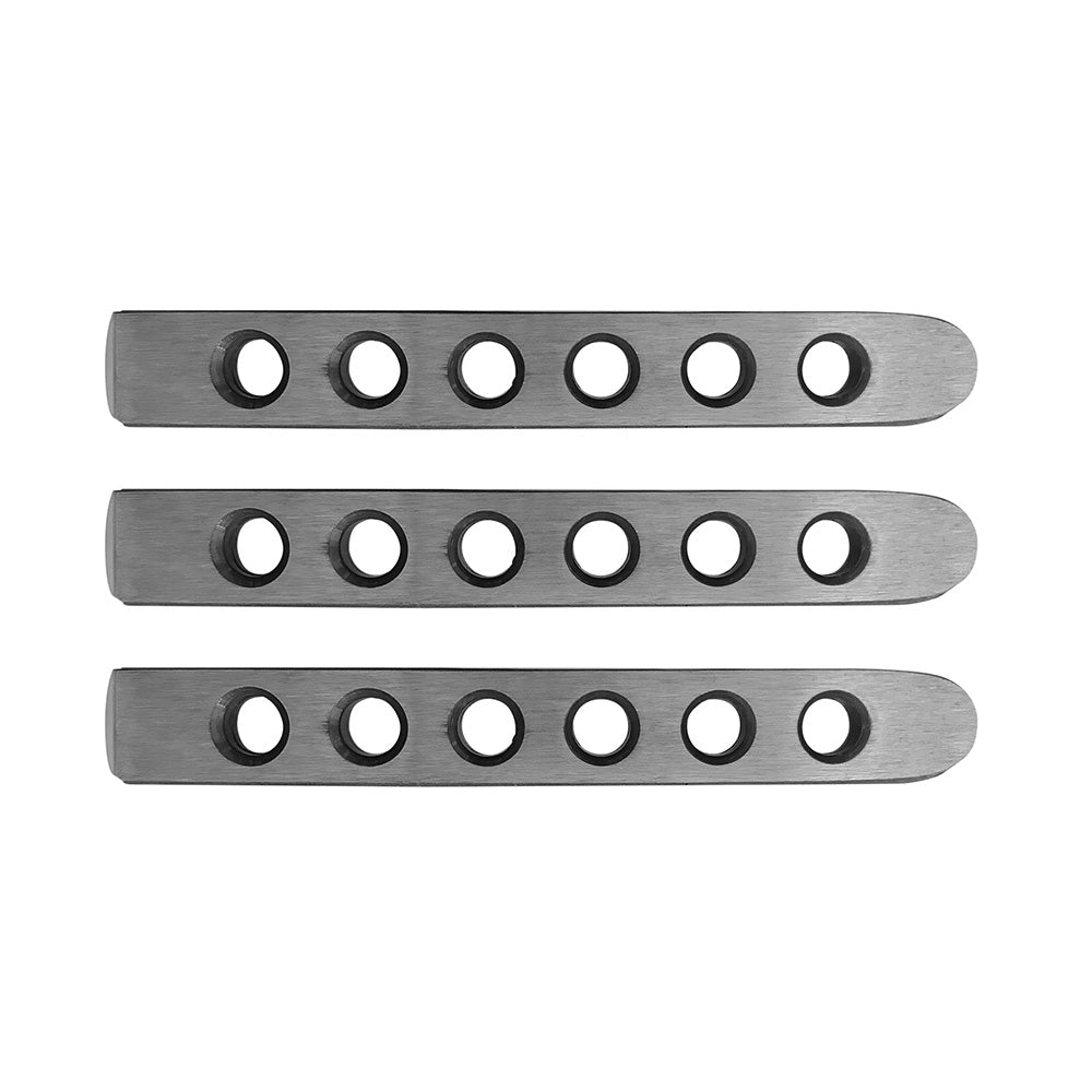 DV8 Offroad D-JP-190059-AL-3 Aluminum Door Handle Insert; 3-Pieces for Select Jeep Wrangler, Jeep Wrangler JK