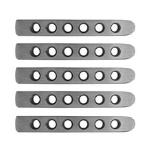 Load image into Gallery viewer, DV8 Offroad D-JP-190059-AL-5 Aluminum Door Handle Insert; 5-Pieces for Select Jeep Wrangler, Jeep Wrangler JK