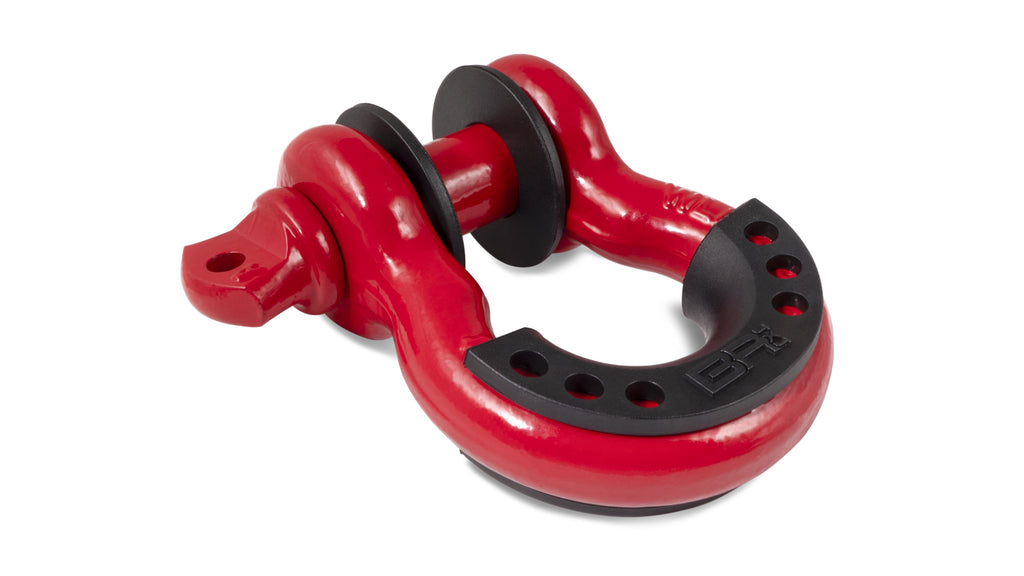 Body Armor 4x4 3204 3/4" Red D-Ring With Isolators, Single