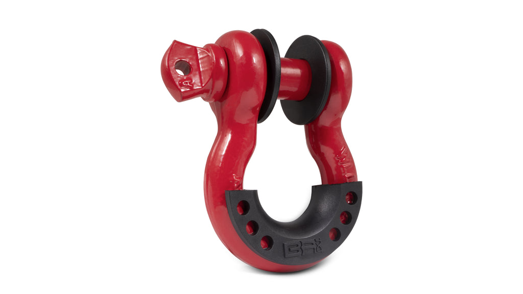 Body Armor 4x4 3204 3/4" Red D-Ring With Isolators, Single