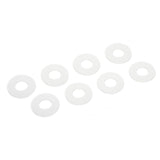Daystar International KU71074WH D-RING / Shackle Washers Set Of 8 White Daystar