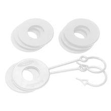 Load image into Gallery viewer, D-Ring-Isolator-Washer-Locker-Kit-2-Locking-Washers-And-6-Non-Locking-Washers-White-Daystar