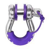 Daystar International KU70060PR D Ring Isolator With Lock Washer Kit 6 Washers 2 Locking Washers 2 Isolators Fluorescent Purple Daystar