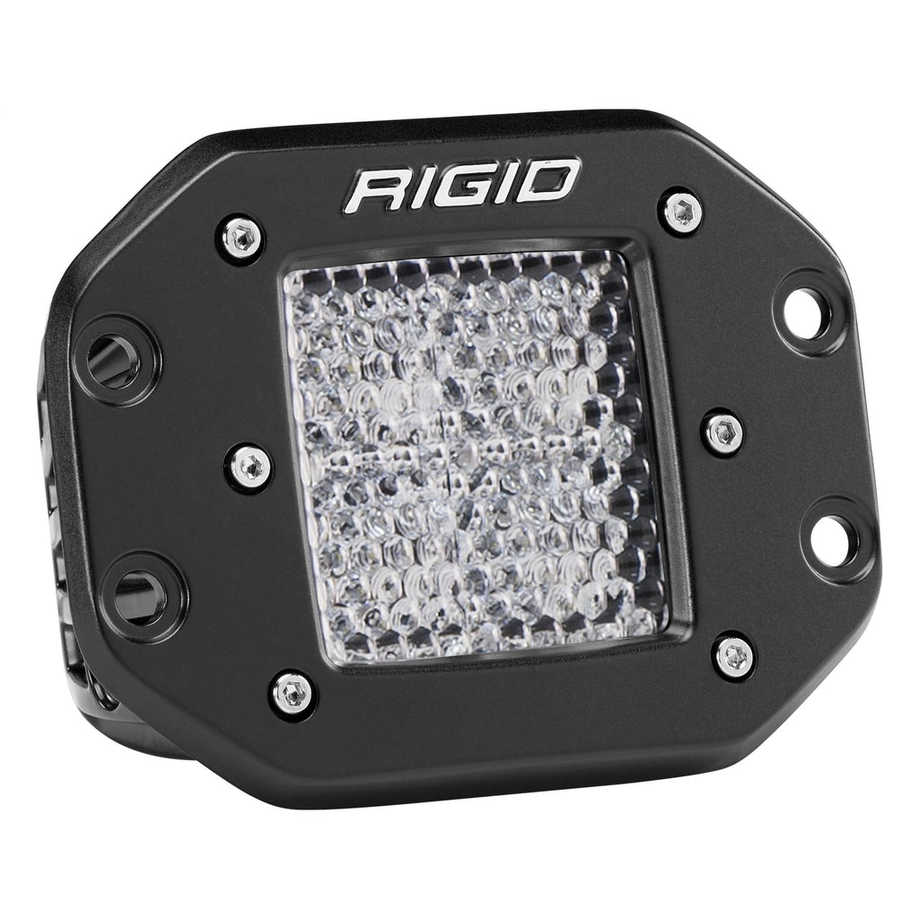 D-Series-Pro-Led-Light,-Diffused-Lens,-Flush-Mount,-Single