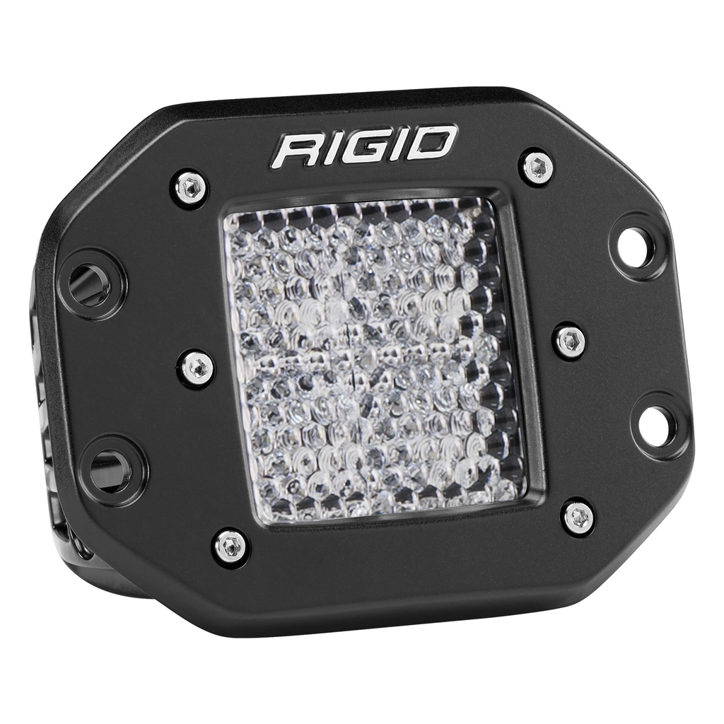D-Series-Pro-Led-Light,-Diffused-Lens,-Flush-Mount,-Single