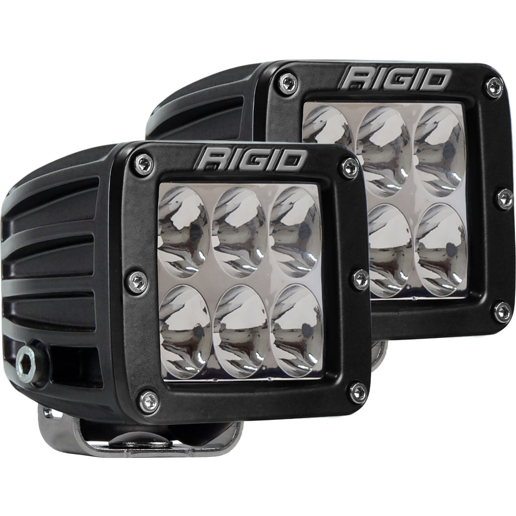 D-Series-Pro-Led-Light,-Driving-Optic,-Amber,-Surface-Mount,-Pair