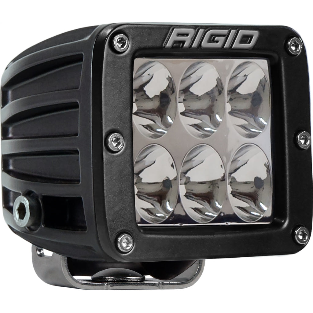 D-Series-Pro-Led-Light,-Driving-Optic,-Surface-Mount,-Black-Housing,-Single