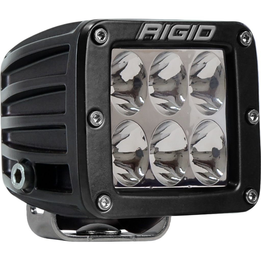 D-Series-Pro-Led-Light,-Driving-Optic,-Surface-Mount,-Black-Housing,-Single