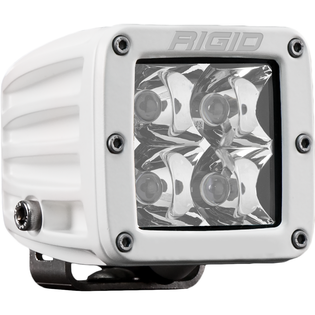 D-Series-Pro-Led-Light,-Spot-Optic,-Surface-Mount,-White-Housing,-Single