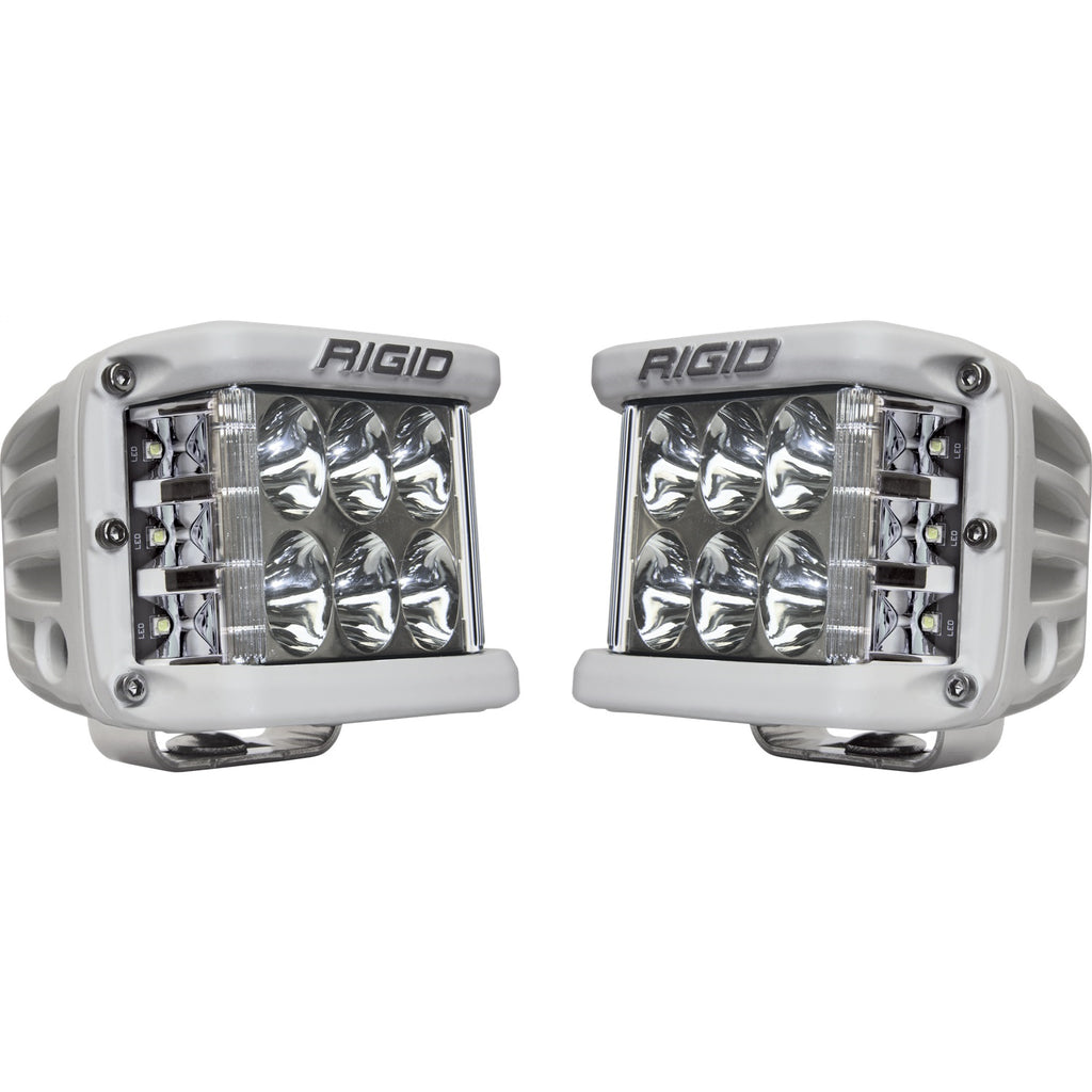 D-Ss-Pro-Side-Shooter,-Driving-Optic,-Surface-Mount,-White-Housing,-Pair