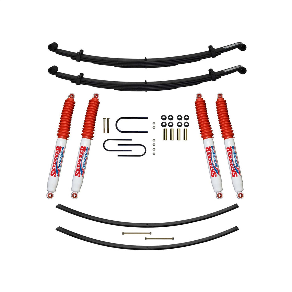 Skyjacker D200BAK-N 2.5IN. 74.5-93 DODGE W/REAR A for Select Dodge Ramcharger, Plymouth Trailduster