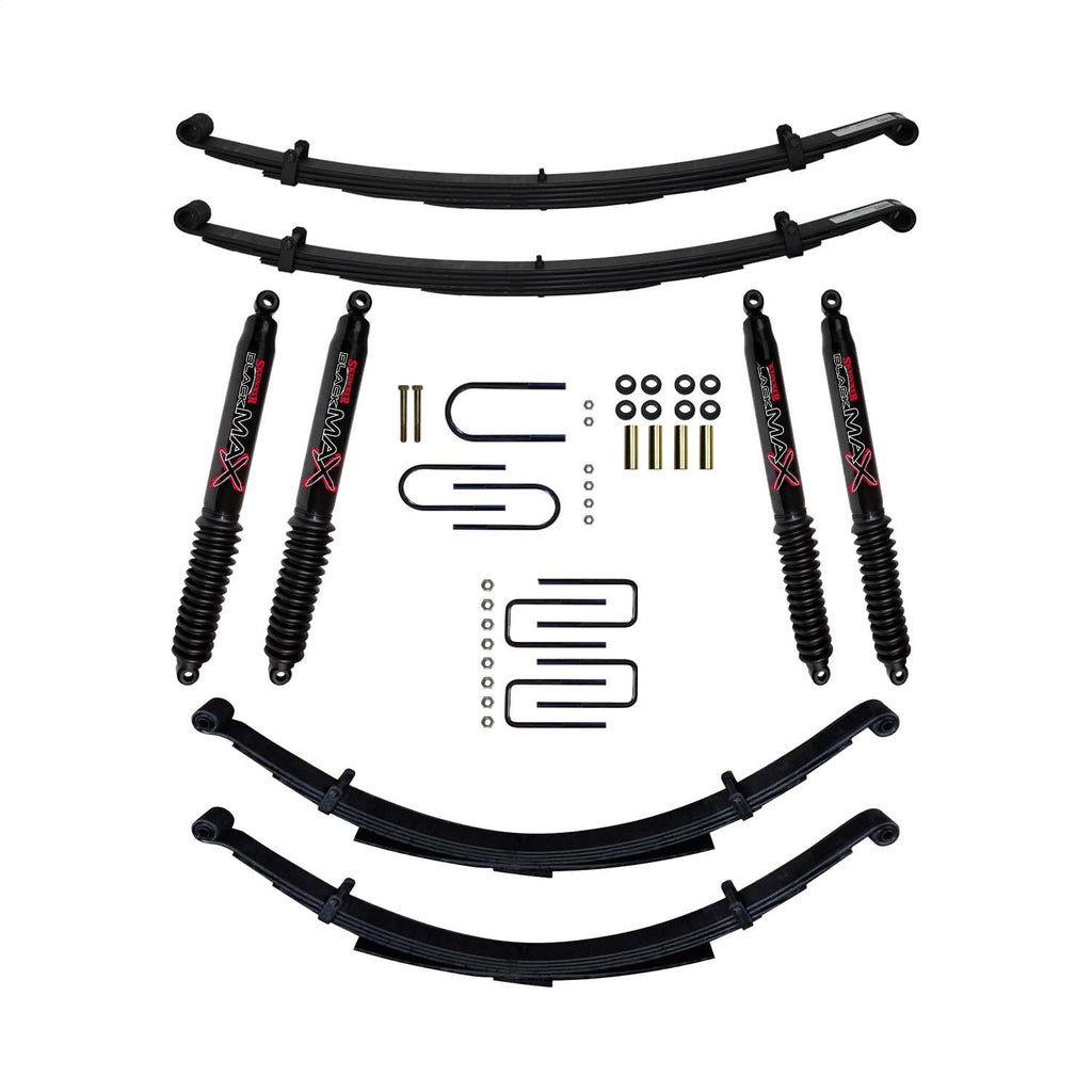 Skyjacker D200BKS-B Suspension Lift Kit w/Shocks for Select Dodge Ramcharger, Plymouth Trailduster