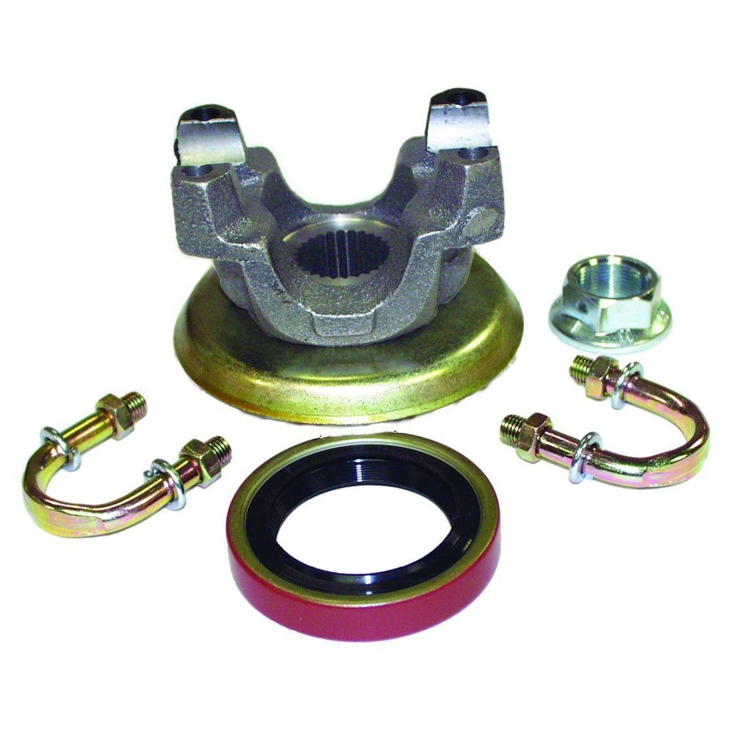 Crown Automotive Jeep Replacement D35YOKEUBK U-Bolt Yoke Kit for Multiple 84-06 Jeep TJ, YJ, XJ, MJ, ZJ Models w/ D35 Rear for Select Jeep Cherokee, Jeep Comanche, Jeep Grand Cherokee, Jeep TJ, Jeep Wrangler