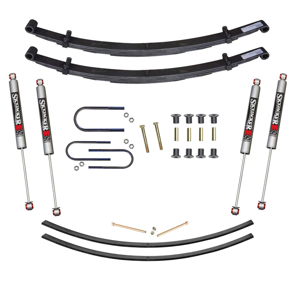Skyjacker D400BAK-M 4IN. SOFT 74.5-93 DGE FULL SZ for Select Dodge W100, Dodge W150, Dodge W200, Dodge W250