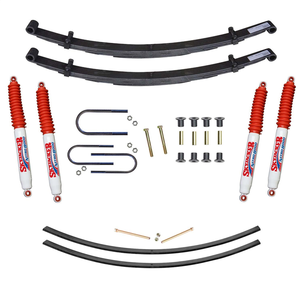 Skyjacker D400BAK-N 4IN. SOFT 74.5-93 DGE FULL SZ for Select Dodge W100, Dodge W150, Dodge W200, Dodge W250
