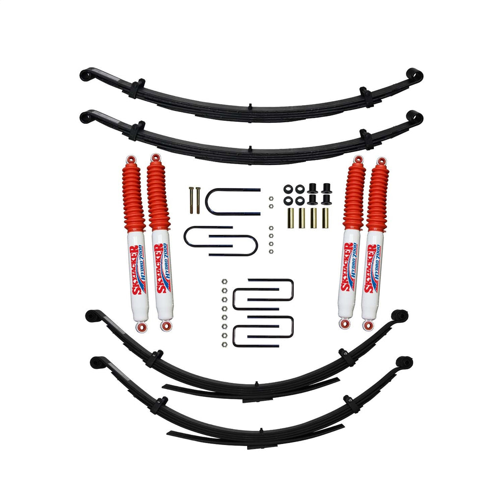 Skyjacker D400BKS-H 4IN. SOFT 74.593 DGE W/REAR S for Select Dodge Ramcharger, Plymouth Trailduster