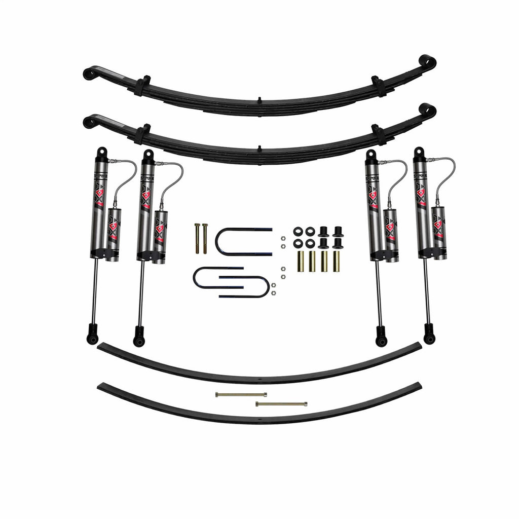 Skyjacker D400CAK-X 4 In. Suspension Lift Kit With ADX 2.0 Remote Reservoir Shocks. for Select Dodge W300, Dodge W350
