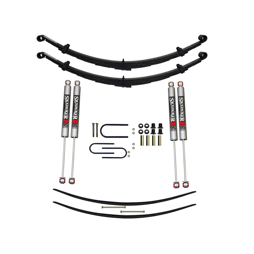 Skyjacker D400CDAK-M 4IN. CUMMINS DSL W/REAR ADDAL for Select Dodge W250, Dodge W350