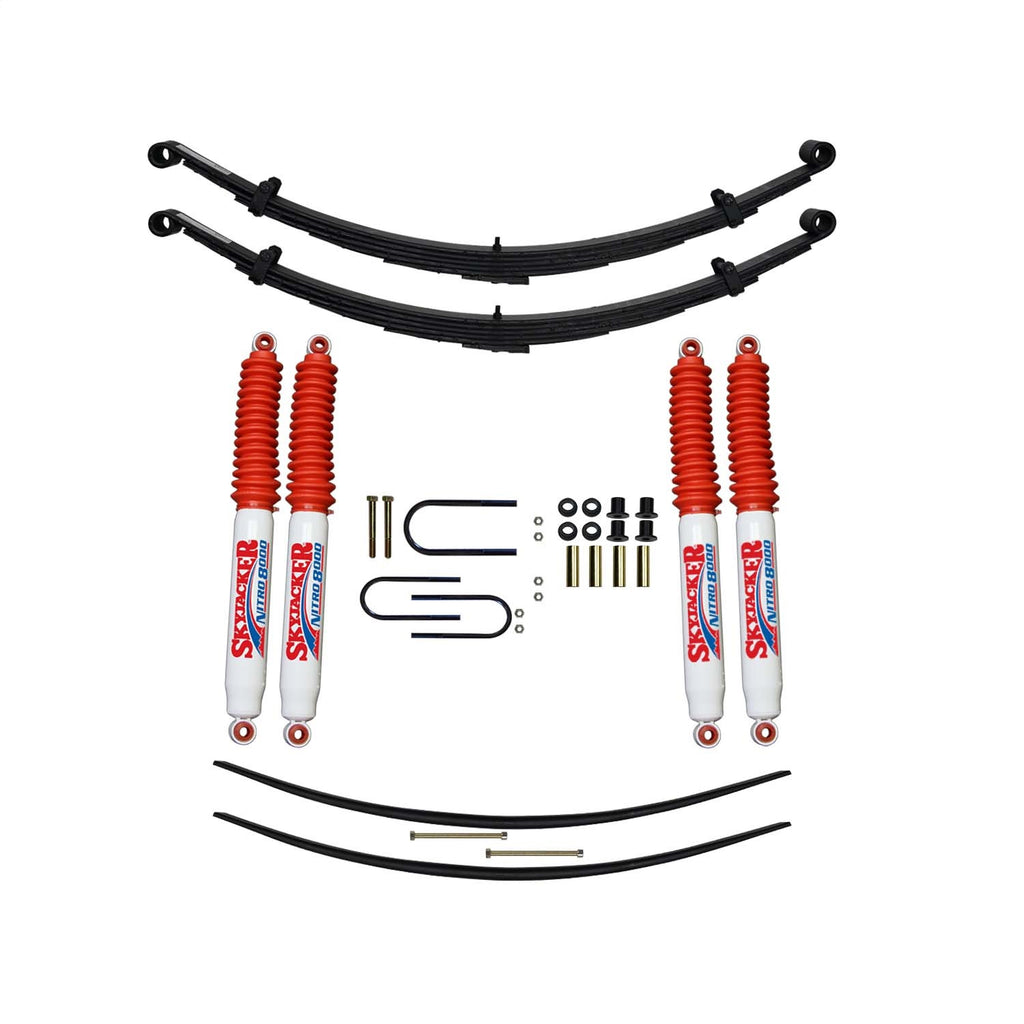 Skyjacker D400CDAK-N 4IN. CUMMINS DSL W/REAR ADDAL for Select Dodge W250, Dodge W350
