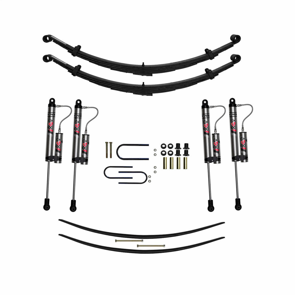 Skyjacker D400CDAK-X 4 In. Suspension Lift Kit With ADX 2.0 Remote Reservoir Shocks. for Select Dodge W250, Dodge W350