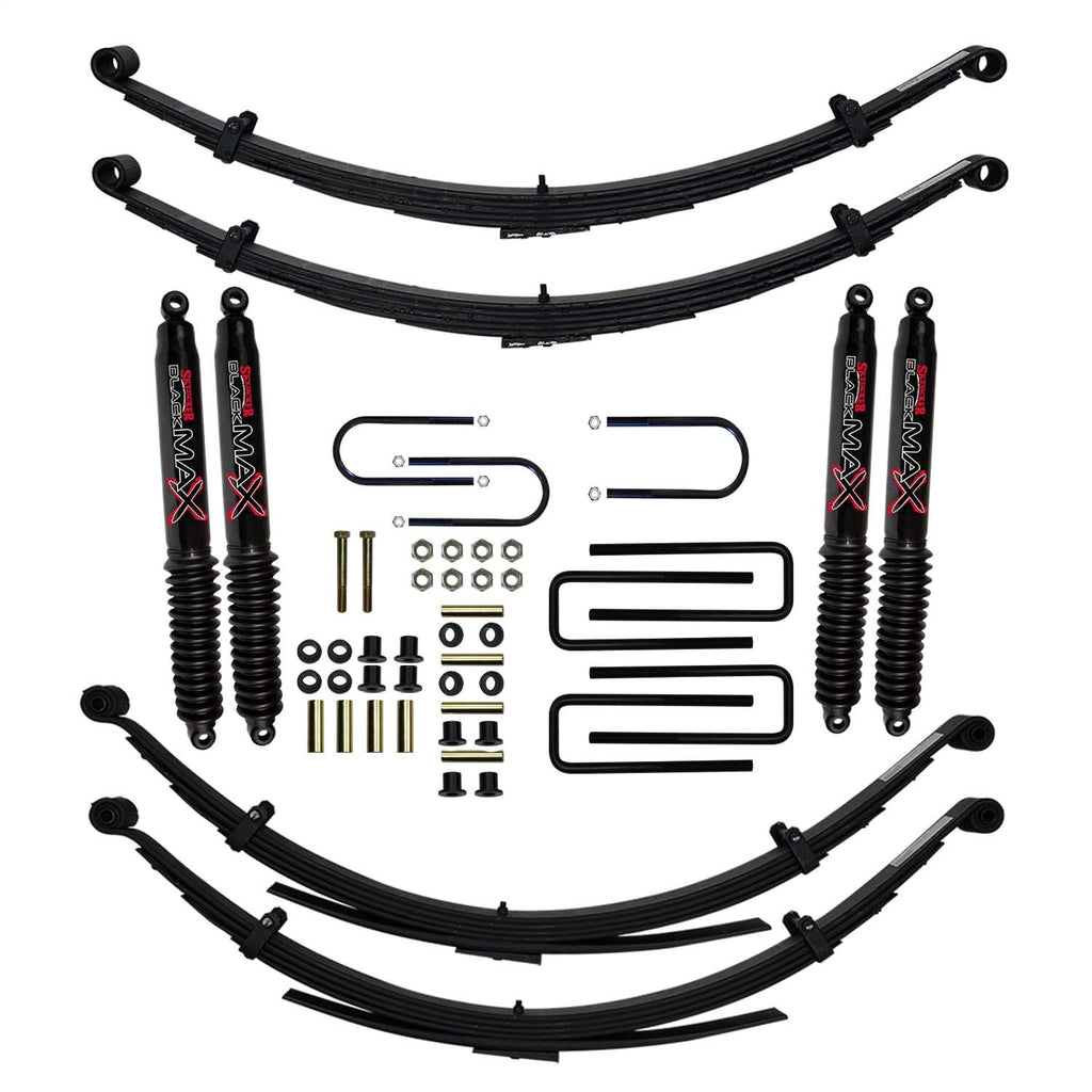 Skyjacker D400CDKS4-B Suspension Lift Kit w/Shocks for Select Dodge W250, Dodge W350